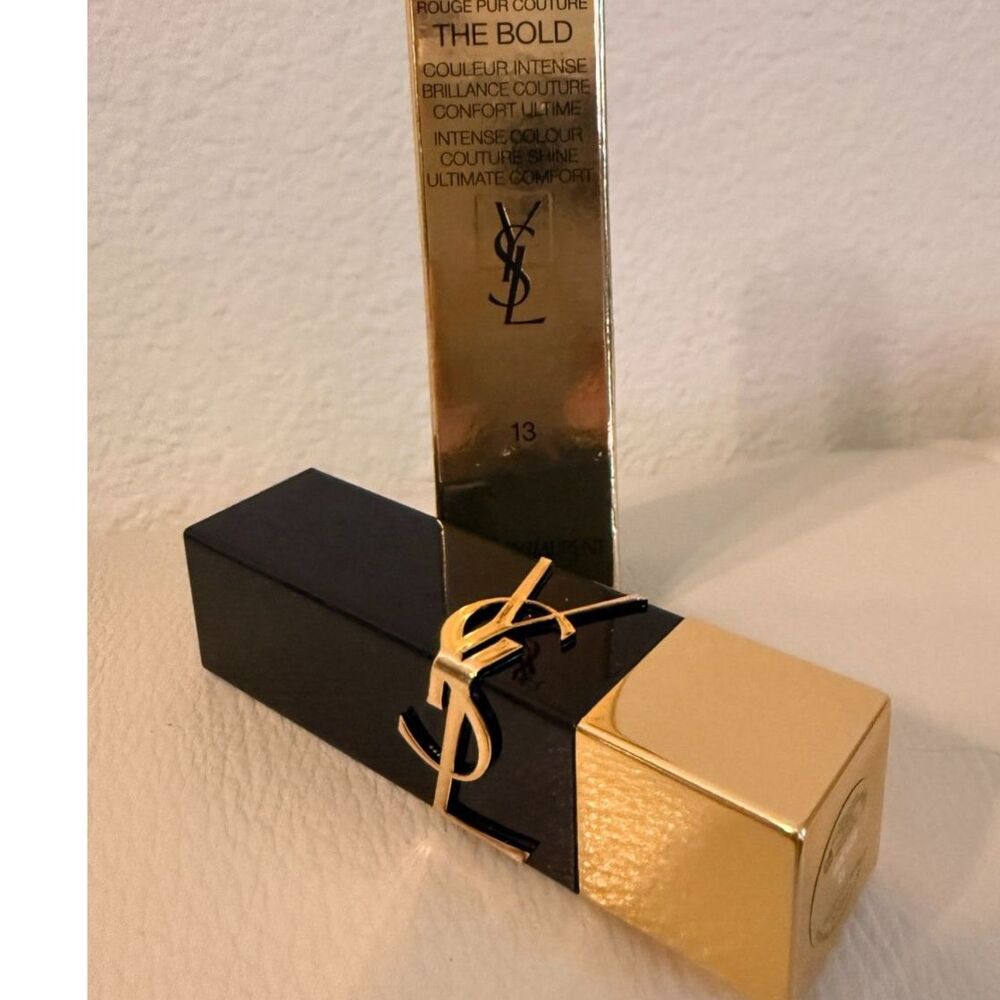 NIB Yves St Laurent Rouge Pur Couture The Bold Lipstick # 13 Nude Era - Picture 5 of 10